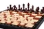Jeu d'Échecs Magnétique Pliable avec Rangement